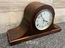 SETH THOMAS Vintage Mantle Clock with Key Working! See Video