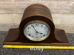 SETH THOMAS Vintage Mantle Clock with Key Working! See Video