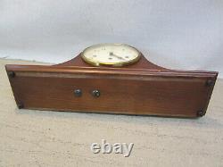 SETH THOMAS WESTMINSTER CHIME MANTEL CLOCK With8 DAY KEYWOUND A401-000 WOODBURY