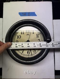 (SH1) Antique Seth Thomas Us Navy Maritime Commission Ships Bakelite Deck Clock
