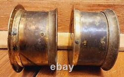 Set Brass Seth Thomas Corsair Ship's Clock & Barometer CAT 1504 Model E537-010