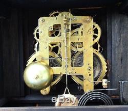 Seth THomas Adamantine Clock Very shiny works good original