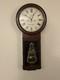 Seth Thomas # 1 Large Regulator Wall Clock In Mahogany Case Model 1860- Working