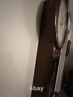 Seth Thomas # 1 Large Regulator Wall Clock in Mahogany Case Model 1860- working