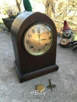 Seth Thomas #14 (5) Bell Sonora Beehive Chime Clock New Leather Hammers Tested