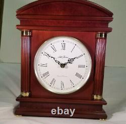 Seth Thomas 1519 Henley Dual Chime Mantel & Shelf Wood Clocks Vintage
