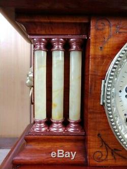 Seth Thomas 1907 adamantine mantel clock