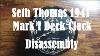 Seth Thomas 1941 Us Navy Deck Clock Disassembly