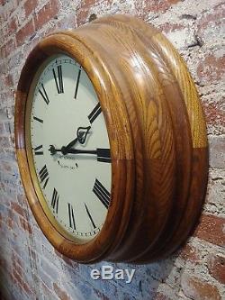 Seth Thomas 30 days -Fabulous 24 Oak Gallery Clock-c. 1900