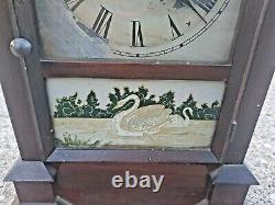 Seth Thomas 30hr Mantle Clock Swan with key