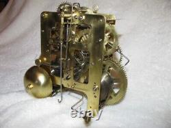 Seth Thomas 4 1/2 Clock Movement, Repaored, Cleaned & Serviced New Mainsprings