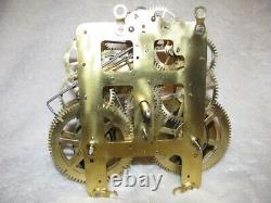 Seth Thomas 4 1/2 Clock Movement, Repaored, Cleaned & Serviced New Mainsprings