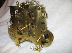 Seth Thomas 4 1/2 Clock Movement, Repaored, Cleaned & Serviced New Mainsprings