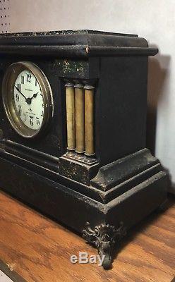 Seth Thomas 4 Bell Sonora Chime For Repair Porcelain Dial