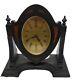 Seth Thomas 4 Jewels 8 Day Gothic Art Deco Mahogany Mantel Shelf Clock