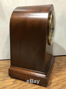 Seth Thomas 4 Rod Sonora Chime Mantle Table Bracket Shelf Clock