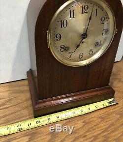 Seth Thomas 4 Rod Sonora Chime Mantle Table Bracket Shelf Clock