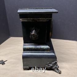 Seth Thomas 8 Day Adamantine #102 Mantle Clock with Original Bob & Key
