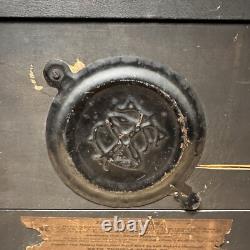 Seth Thomas 8 Day Adamantine #102 Mantle Clock with Original Bob & Key