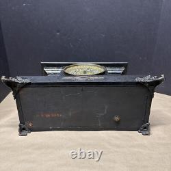 Seth Thomas 8 Day Adamantine #102 Mantle Clock with Original Bob & Key