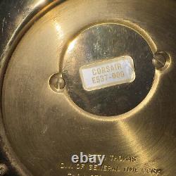 Seth Thomas 8-Day Keywound Ship's Bell Strikkng Clock HELMSMAN ASLT