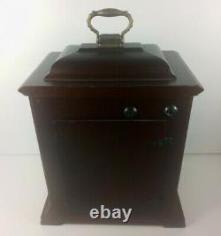Seth Thomas 8 Day Legacy 3W 1314-000 Mantel Table Clock Westminster Chime Works