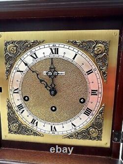 Seth Thomas 8-Day Legacy 3W Mantel Table Clock 1322-000 No Key