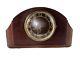 Seth Thomas 8 Day Pendulum Wooden Tambour Art Deco #125 Mantle Clock Vtg