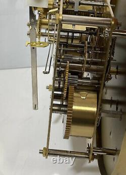 Seth Thomas 8 Day Triple Chime Hermle Movement With Dial/Key
