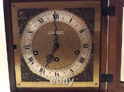 Seth Thomas 8-day 8-rods Triple Chime Bracket Clock/a403-002 Mov. Working