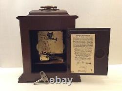 Seth Thomas 8-day 8-rods Triple Chime Bracket Clock/a403-002 Mov. Working