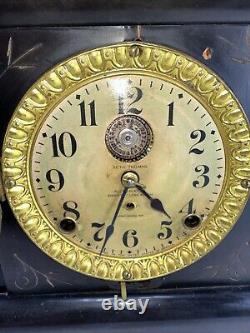 Seth Thomas 8 day Adamantine Clock 6 Pillars Rare No. 295h