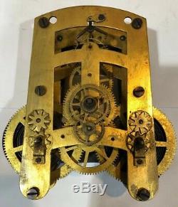 Seth Thomas 86 Double Wind 30/15 Day Regulator Gallery Clock Movement