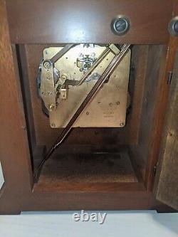 Seth Thomas 8Day Legacy-3W 1314-000 Mantel Clock Westminster Chime withKey Works