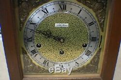 Seth Thomas 8Day Legacy-3W 1314-000 Mantel Table Clock Westminster Chime