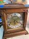Seth Thomas 8day Legacy-3w 1321-000 Mantel Table Clock Westminster Chime