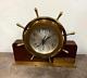 Seth Thomas Acrotyne Nautical Quartz Mercury Award Ships Clock Helmsman 1602