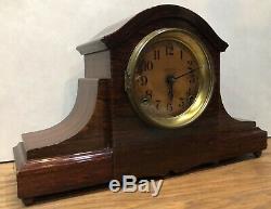 Seth Thomas Adamantine 8 Day Mantle Shelf Table Clock