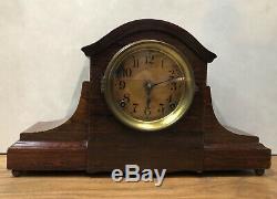 Seth Thomas Adamantine 8 Day Mantle Shelf Table Clock