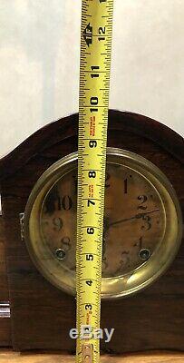 Seth Thomas Adamantine 8 Day Mantle Shelf Table Clock