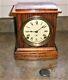 Seth Thomas Adamantine Antique Mantel Clock Circa 1900s, Works Fine
