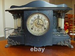 Seth Thomas Adamantine Mantle Clock Shasta Model 35 c1900