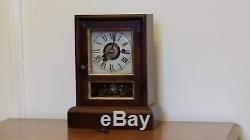 Seth Thomas Alarm clock. C1890. Working order