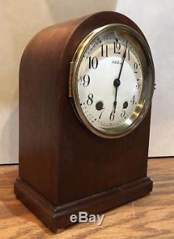 Seth Thomas Amherst Manherst Beehive Tombstone French Style Mantle Clock