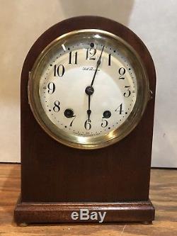 Seth Thomas Amherst Manherst Beehive Tombstone French Style Mantle Clock