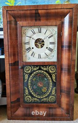 Seth Thomas Antique 1860's Weight Driven Pendulum Wall Clock