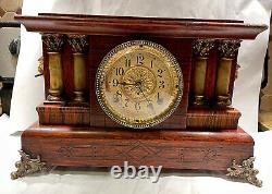 Seth Thomas Antique Adamantine Mantel Clock