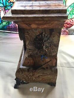 Seth Thomas Antique Adamantine Mantel / Shelf Clock For Restoration