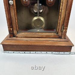 Seth Thomas Antique Atlanta City Series Clock Rosewood Walnut Runs/ No Chimes