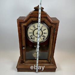 Seth Thomas Antique Atlanta City Series Clock Rosewood Walnut Runs/ No Chimes